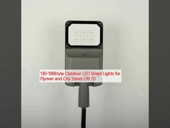 130-190lm/w Εξωτερικά φώτα LED δρόμου για το Flyover και το City Street CRI 70