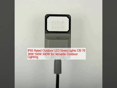 IP65 Εκτός LED Street Lights CRI 70 30W 150W 300W για ευέλικτο εξωτερικό φωτισμό