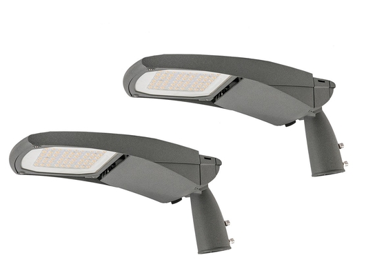 2700k IK80 Empty or Complete Led Street Light Light Grey IP66 140lm/W 4000k Ra70