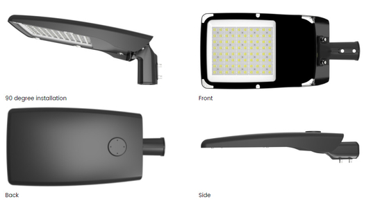 50w Ισοδύναμο εξωτερικό πάρκινγκ Pole Light 3030 5050 SMD Led Chip Outdoor
