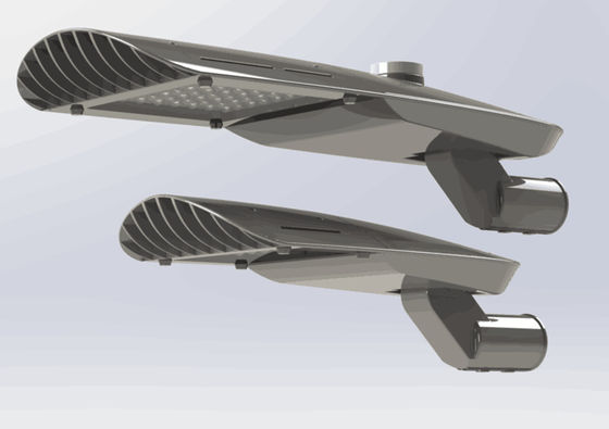 Υψηλή κατοικία φωτεινών σηματοδοτών μονάδων λούμεν αδιάβροχη, οδηγημένη οδική 60-200W ελαφριά κατοικία αργιλίου