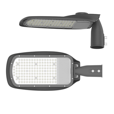 30W-150W-300W LED οδική φωτεινή στερέωση σε σκούρο γκρι με υψηλό συντελεστή ισχύος και βέλτιστη απόδοση