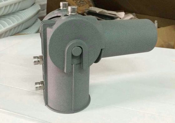 Μικρό IP67 60mm μαύρο χρώμα εξωτερικής διαμέτρου αρσενηκού σπειρώματος προσαρμοστών Πολωνού οδηγημένο μέγεθος ελαφρύ